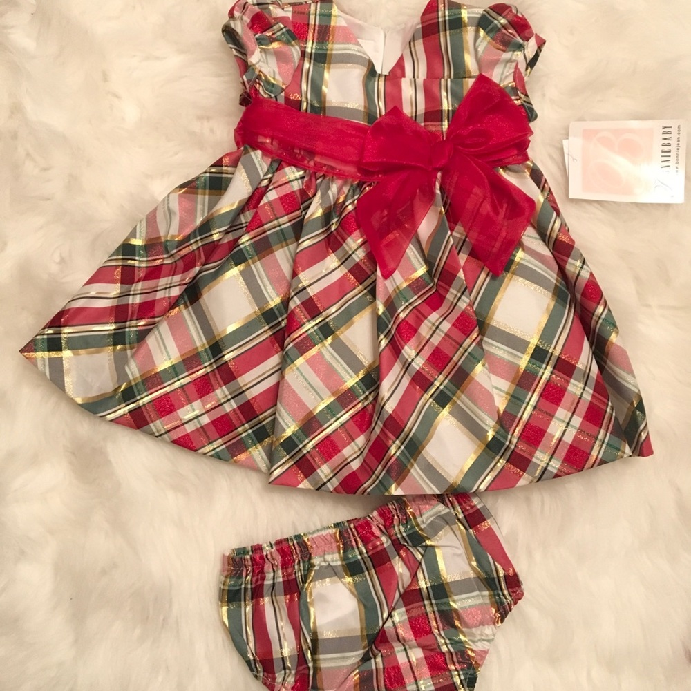 Plaid Holiday Dress